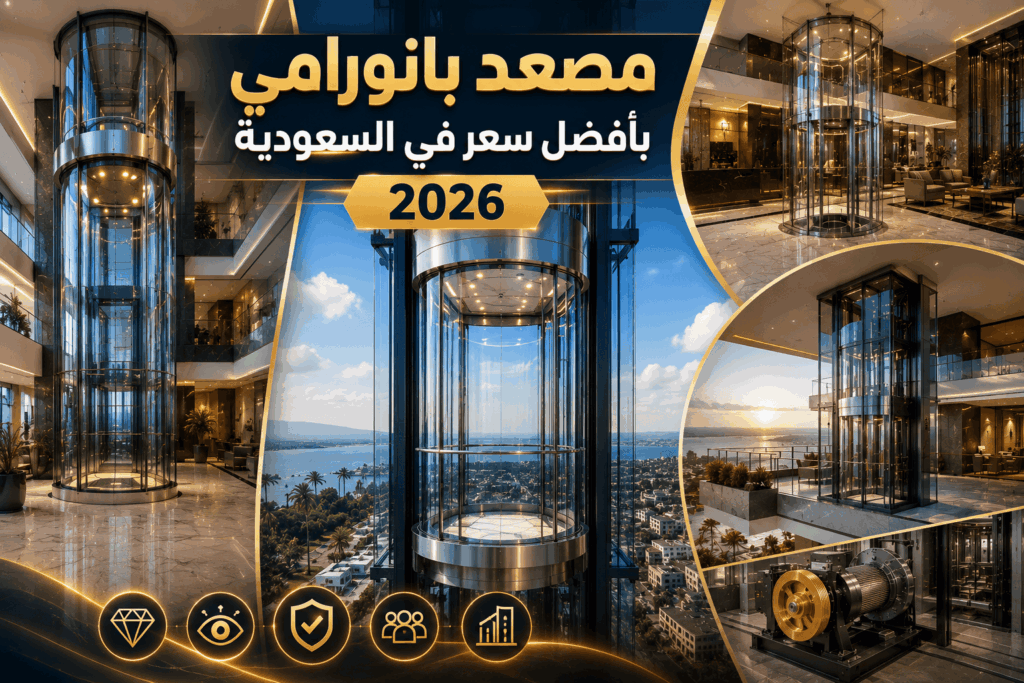 مصعد بانورامي بأفضل سعر في السعودية 2026